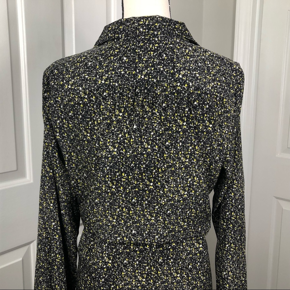 GAP Silky Button-Down Shirt Dress w/Pockets - Picture 5 of 12